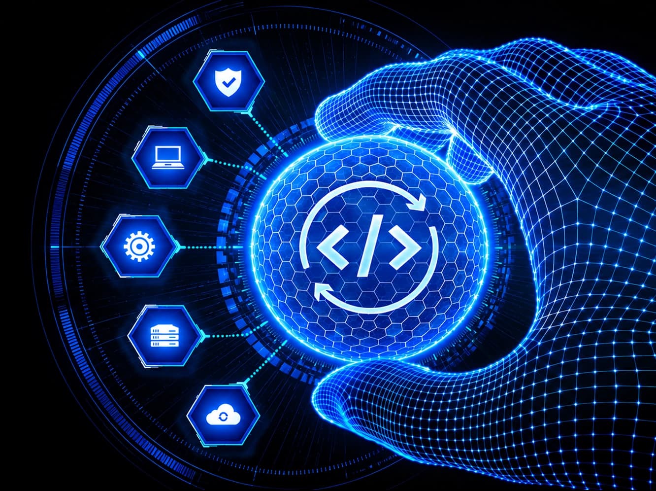 Full-stack application development