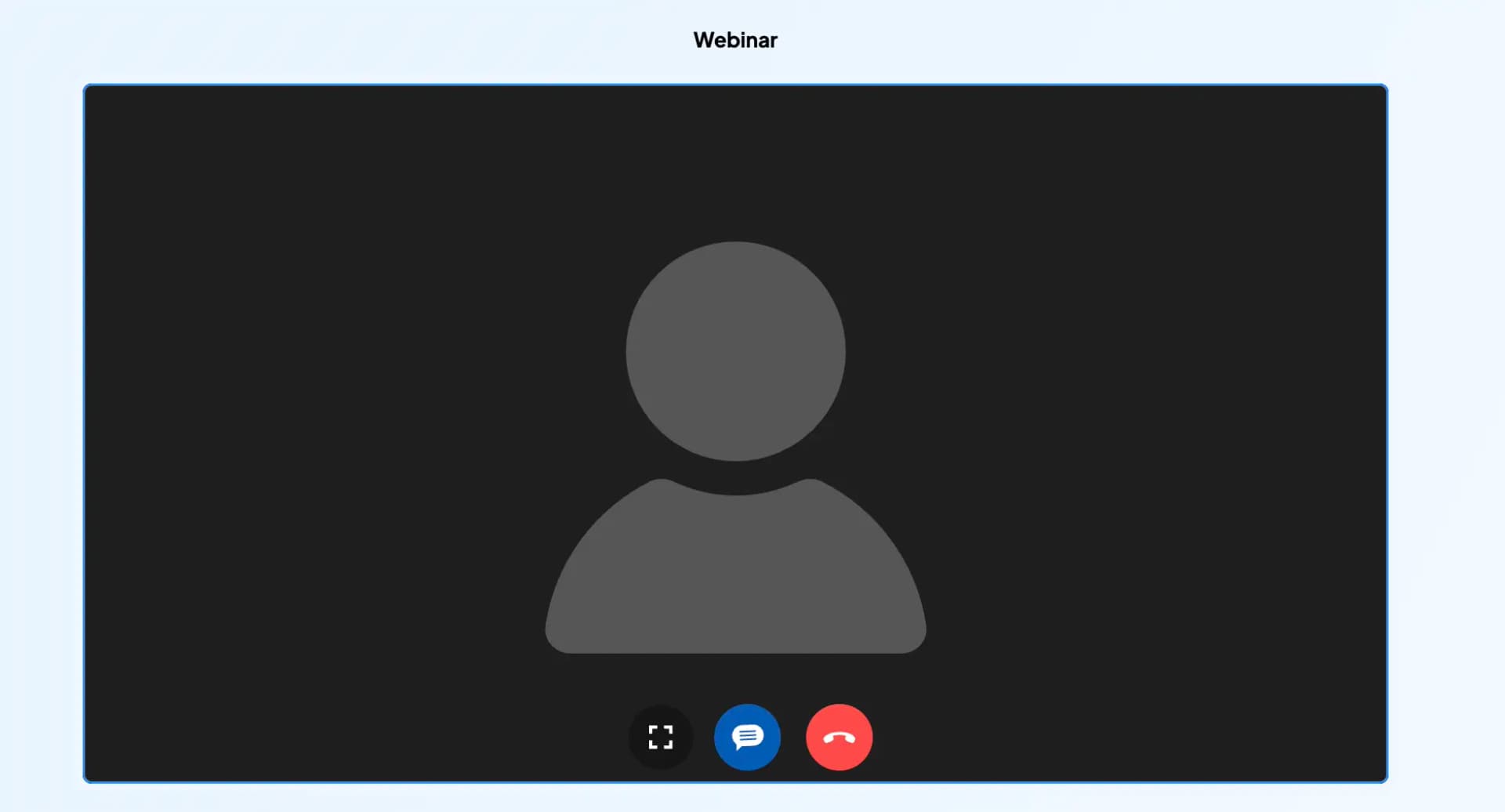PrismLMS live webinar session powered by LiveKit with video, chat, and raise-hand controls