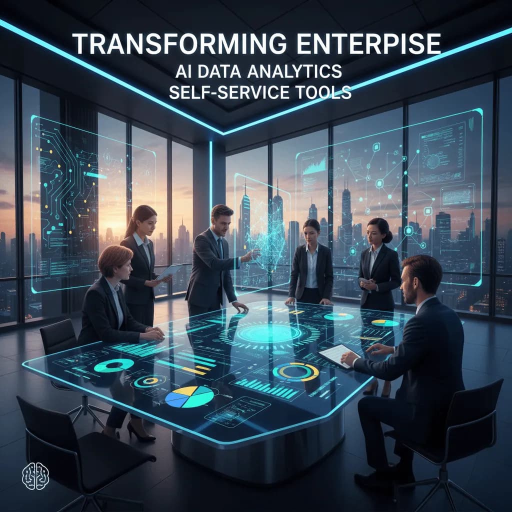 How AI Data Analytics is Transforming Enterprise Decision-Making with Self-Service Tools